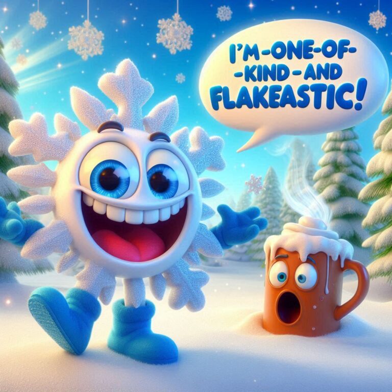 Snowflake Puns