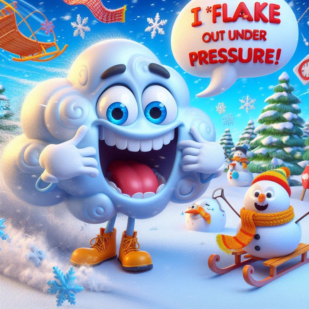 Snowstorm Puns