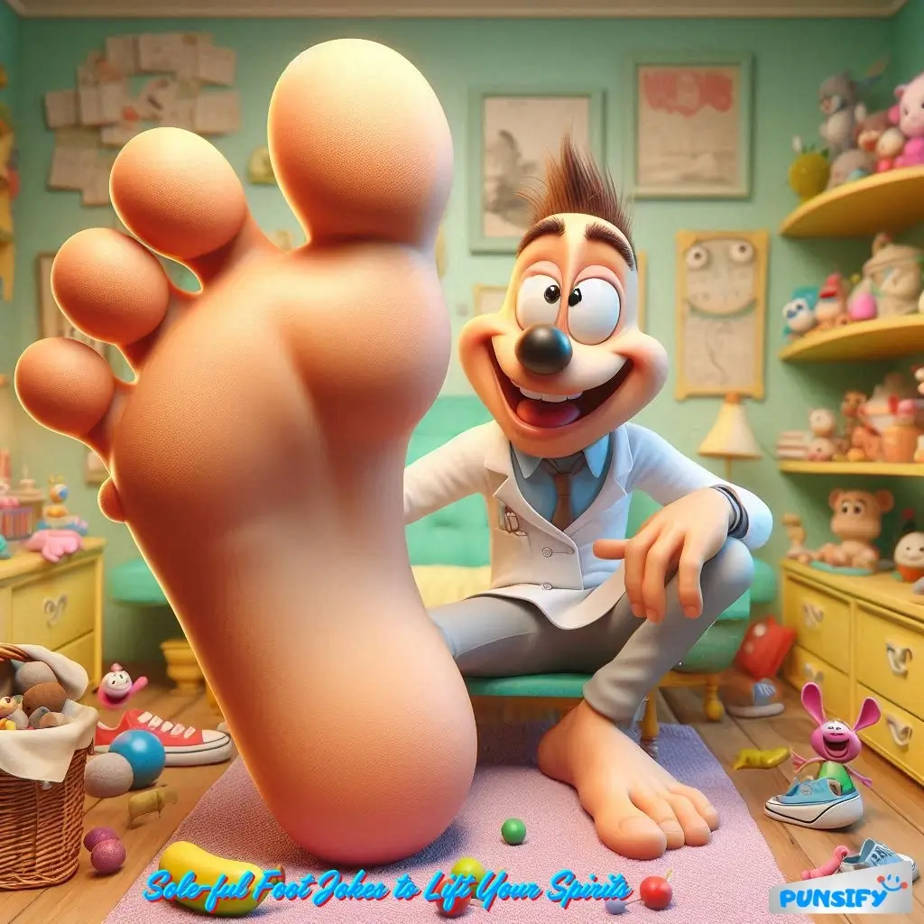 169+ Punbelievable Foot Jokes That Will Have You Treading on Laughter