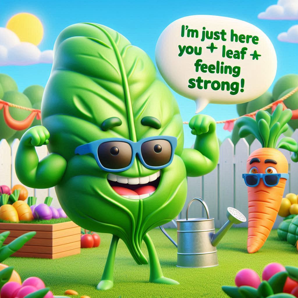 Spinach Puns