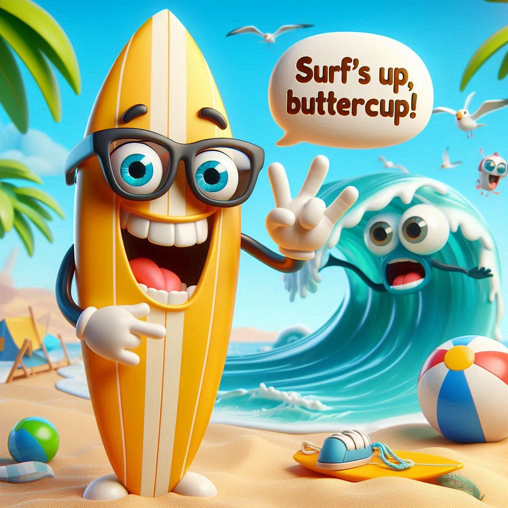 Surfing Puns