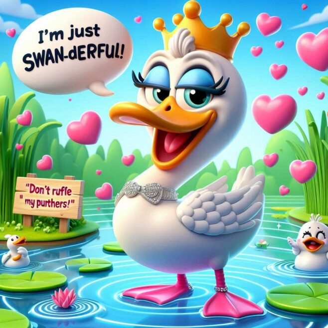 200+ Swan Puns That Will Make You Float with Laughter