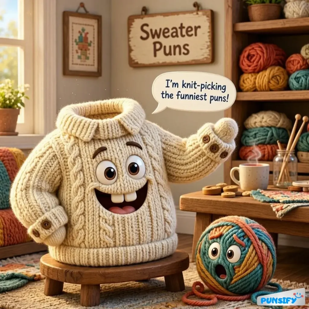 Sweater Puns