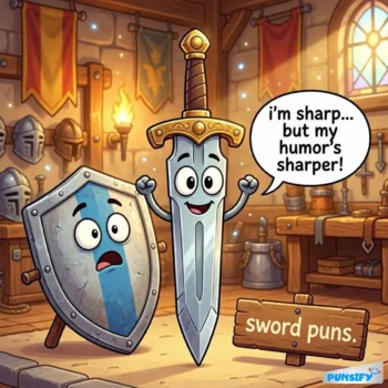 187+ Hilarious Sword Puns That Will Slice Through Your Boredom Today