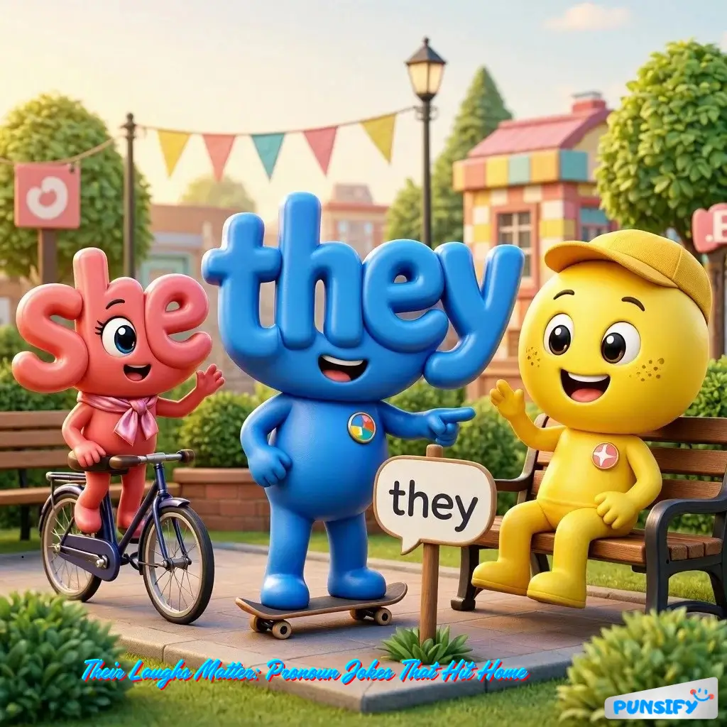 They Pronoun-ced It a Laugh Riot 157+ with Pronoun Jokes Galore!