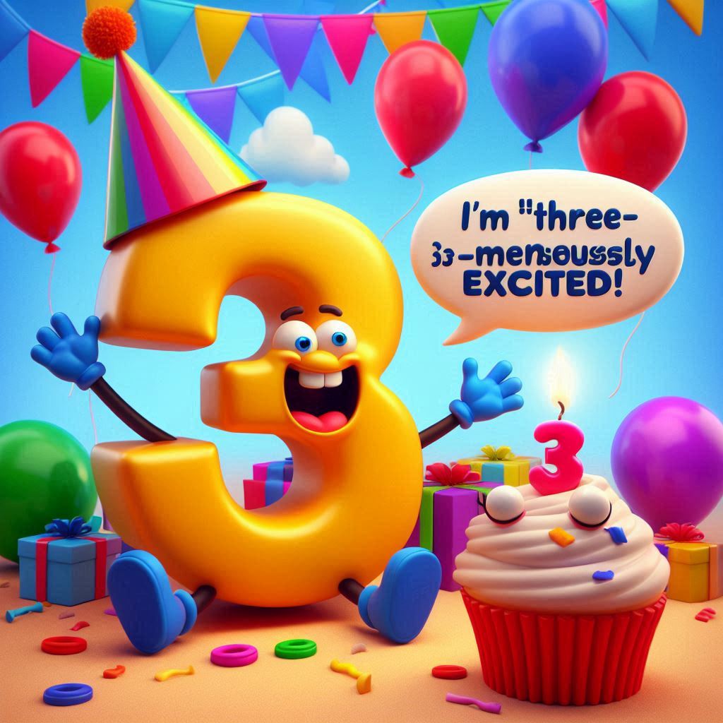 Third Birthday Puns