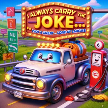 Haulin’ Laughter: Truck Jokes and Puns for a 133+ Mile Smile!