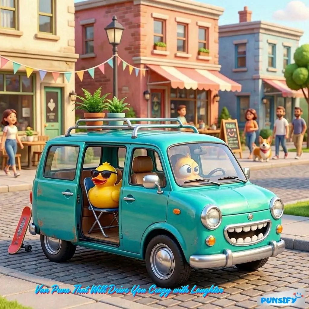 189+ Hilarious Van Puns & Jokes That Drive Laughter and Fun for Everyone
