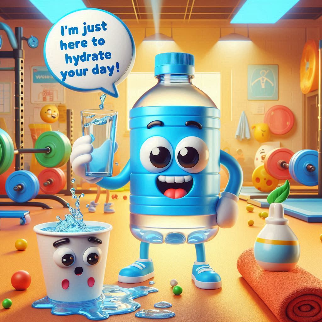 Water Bottle Puns