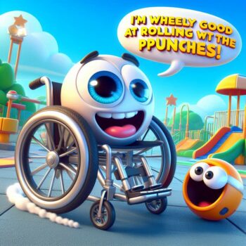 Rolling in Laughter: 135+ Wheelchair Jokes and Puns Galore
