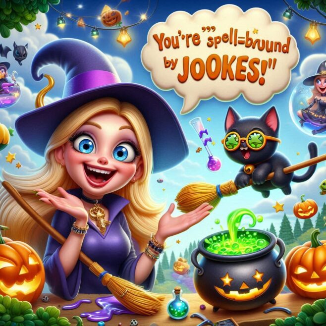 200+ Witch Jokes to Cast a Spell of Laughter on Everyone