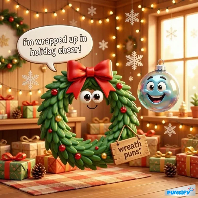 Wreath Puns
