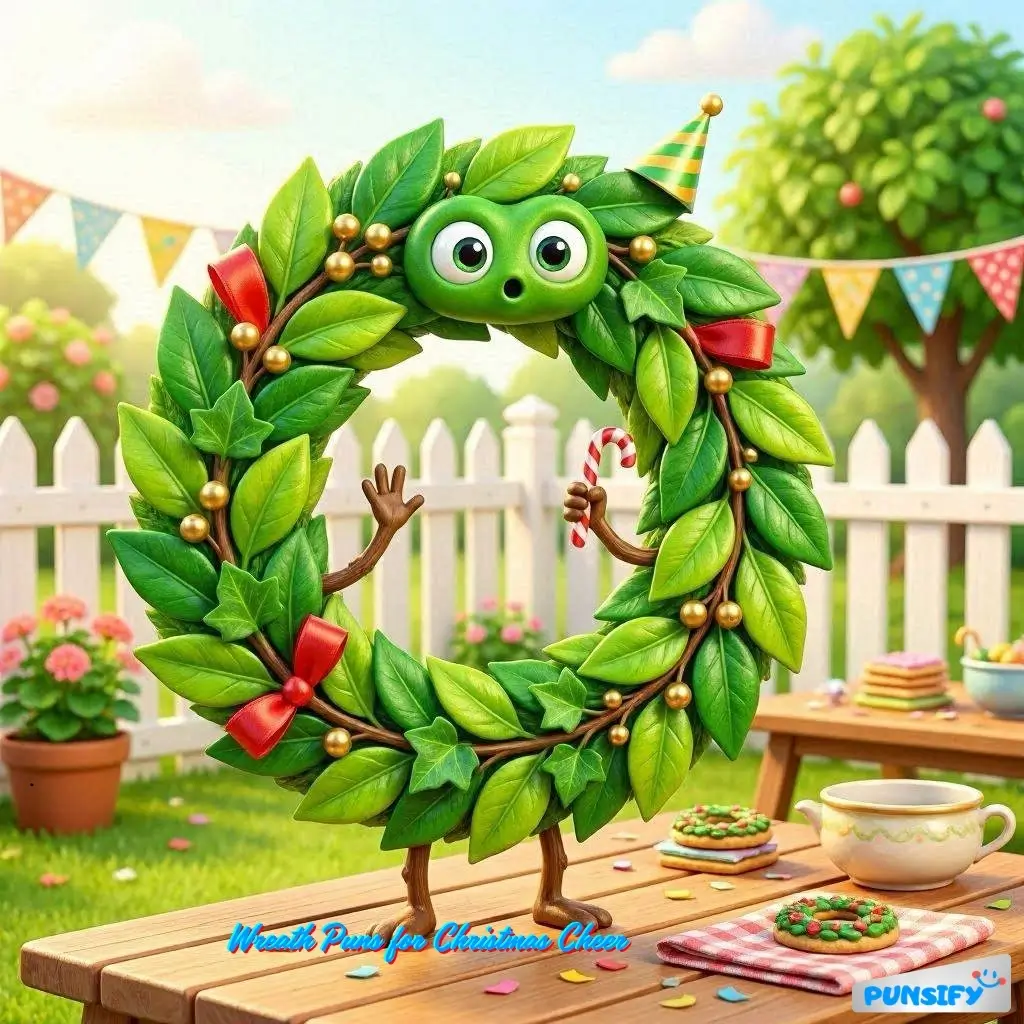 159+ Hilarious Wreath Puns & Jokes to Brighten Your Holiday Cheer and Smiles