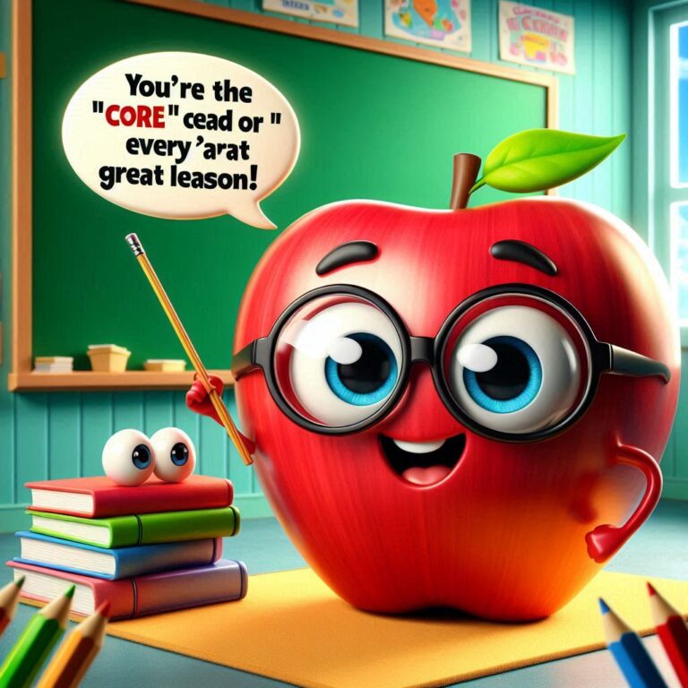 Apple Puns For Teachers