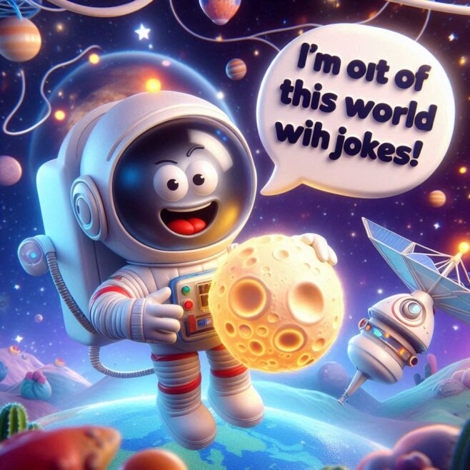 157+ Cosmic Chuckles that Launch Astronaut Jokes and Puns into Orbit