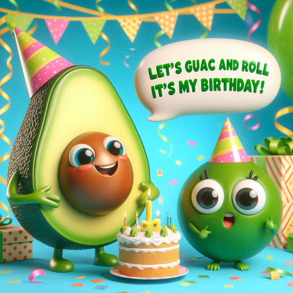 Avocado Birthday Puns