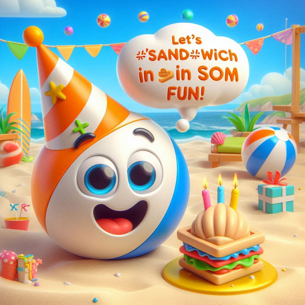 Beach Birthday Puns