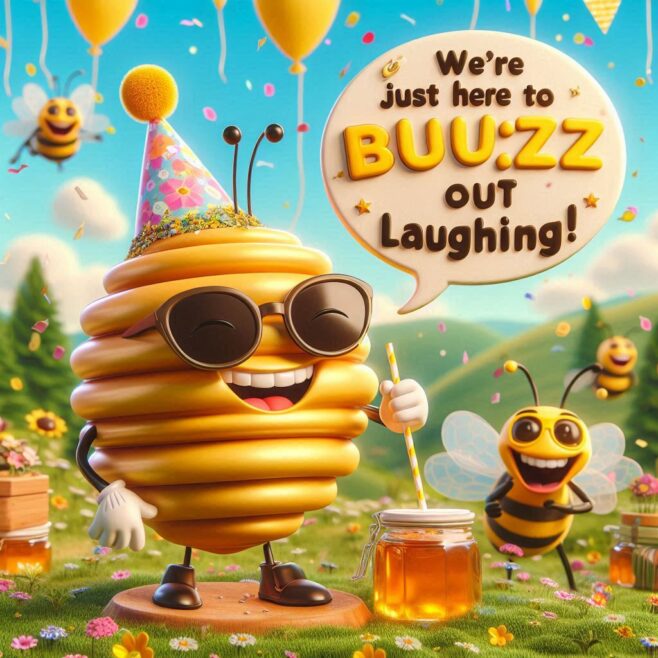 167+ Buzzing Delight in Beehive Jokes and Puns for a Honey of a Laugh!