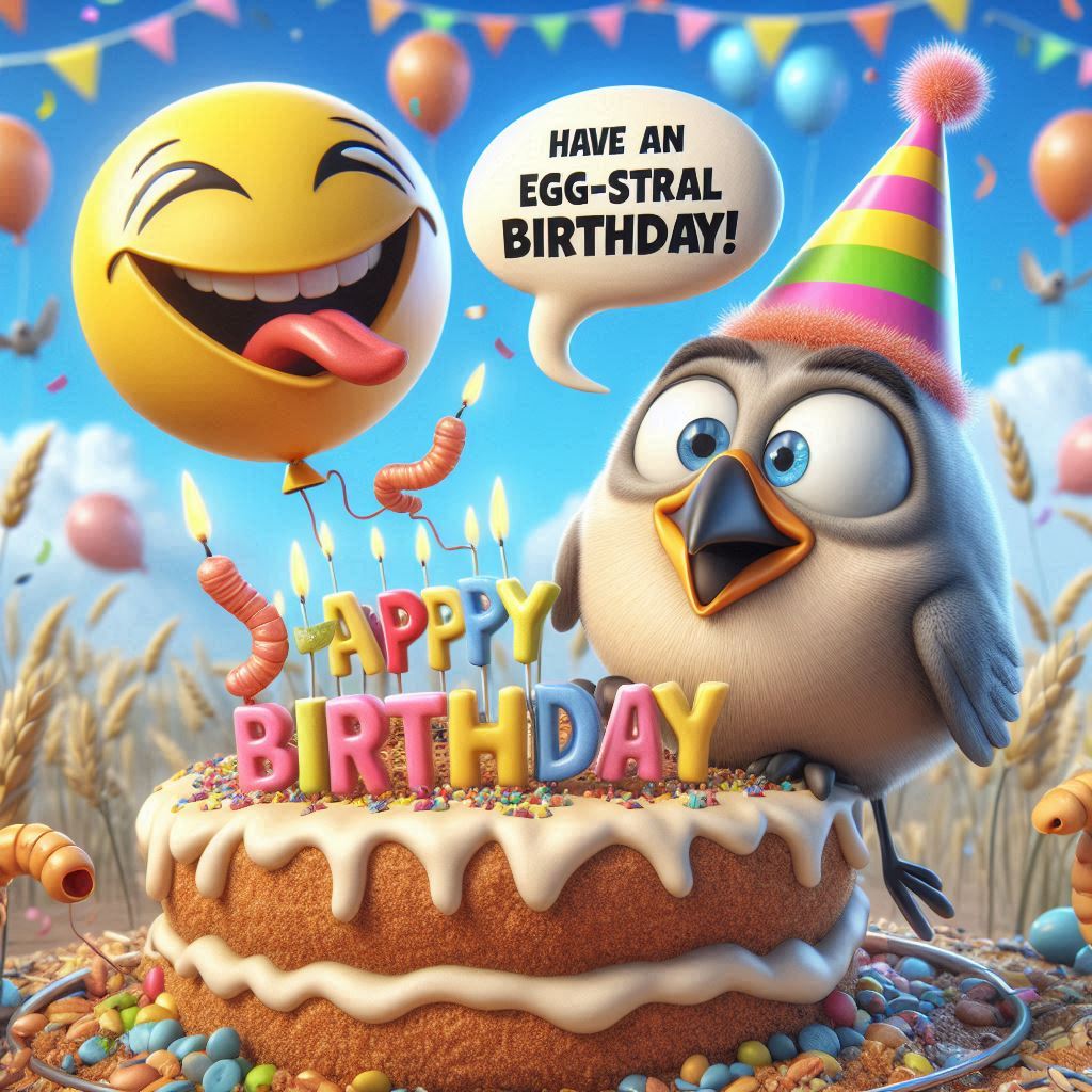Bird Birthday Puns