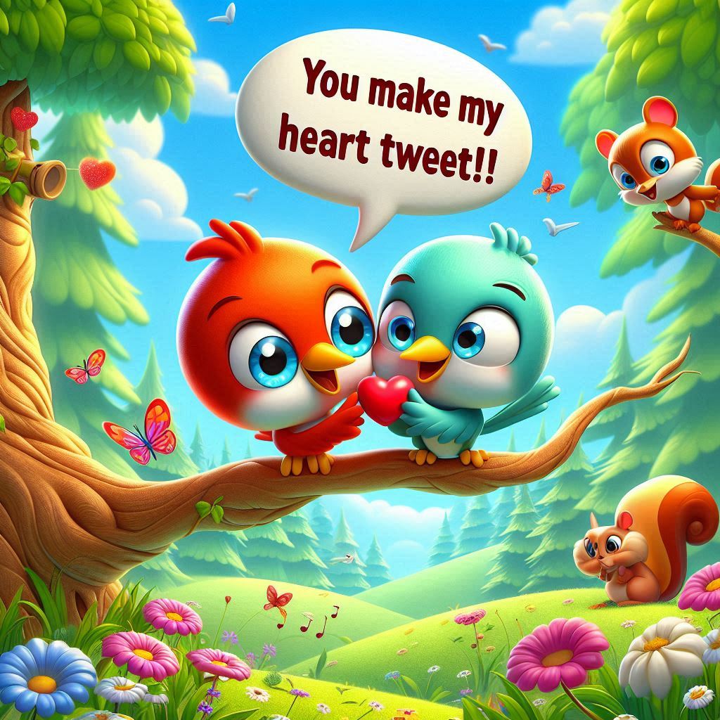 Bird Love Puns