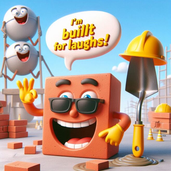 169+ Gigglefest with Brick Jokes and Puns That Will Build Your Laughs Up High