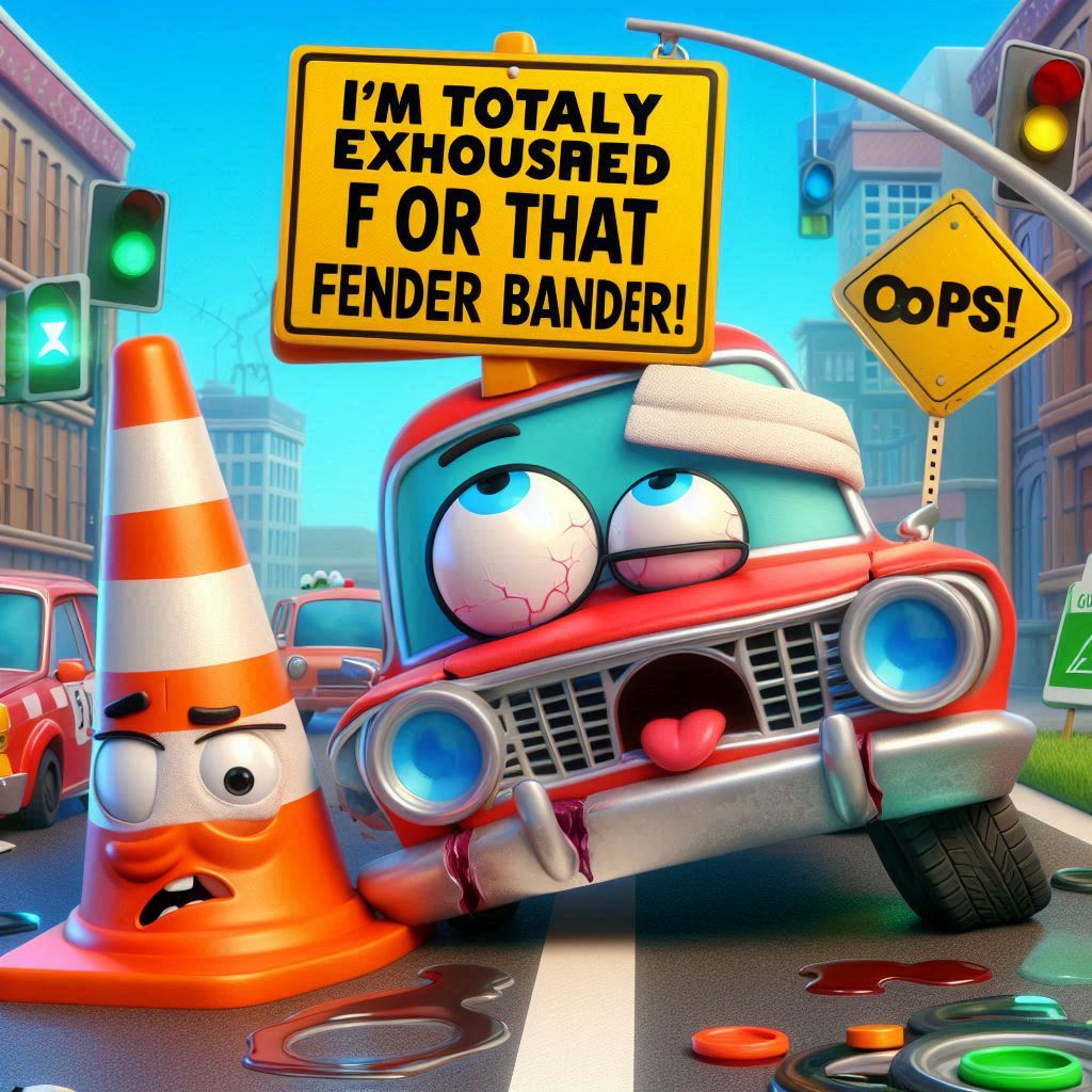 Car Crash Puns