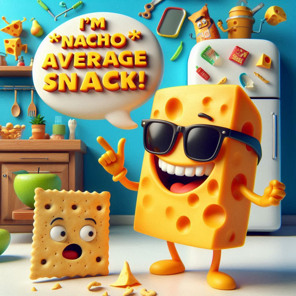 Cheesy Funny Puns