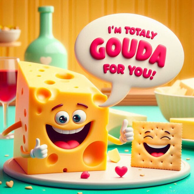 Cheesy I Love You Puns