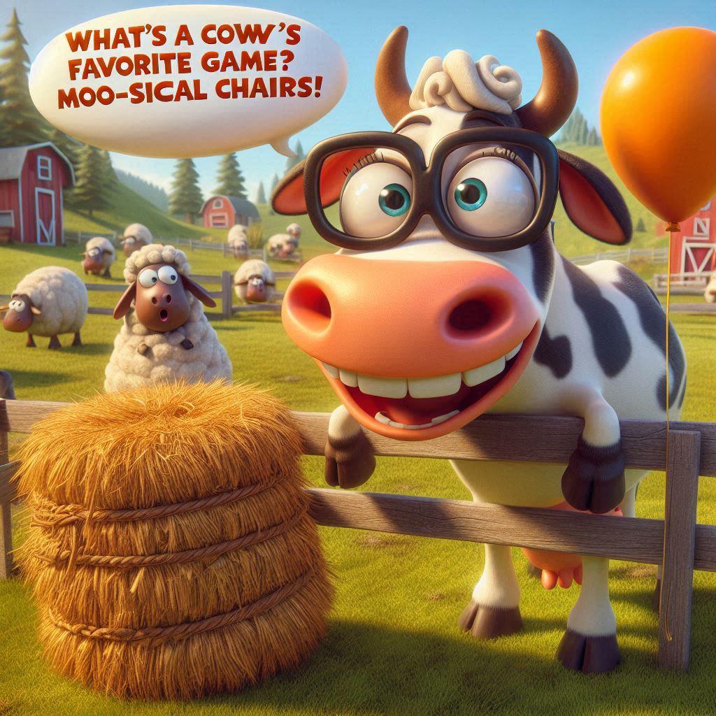 Cow Dad Jokes