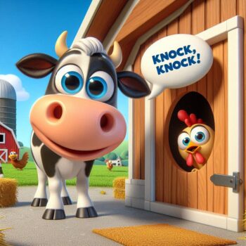 200+ Hilarious Cow Knock Knock Jokes That Will Moo You Over with Laughter
