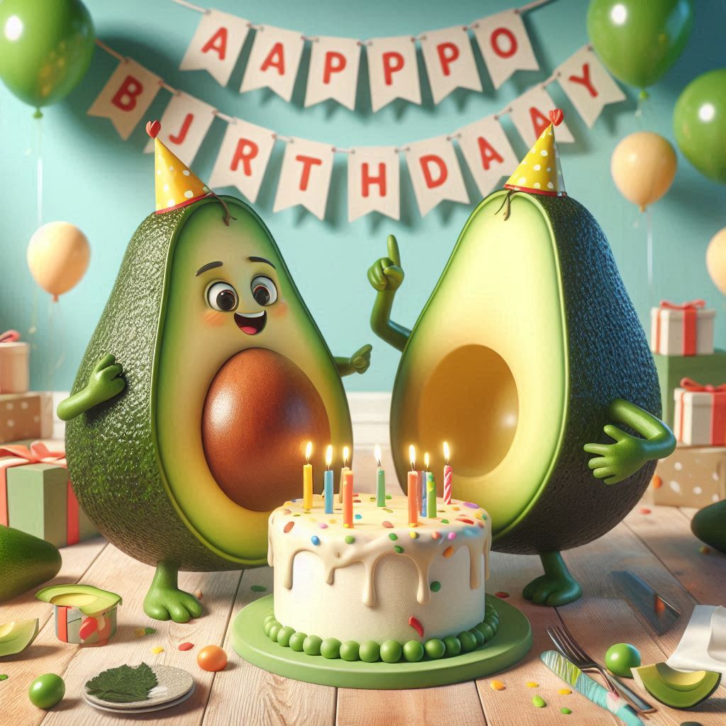 200+ Avocado Birthday Puns for a Guac-tastic Celebration 3 Creative Avocado Birthday Puns for Invitations