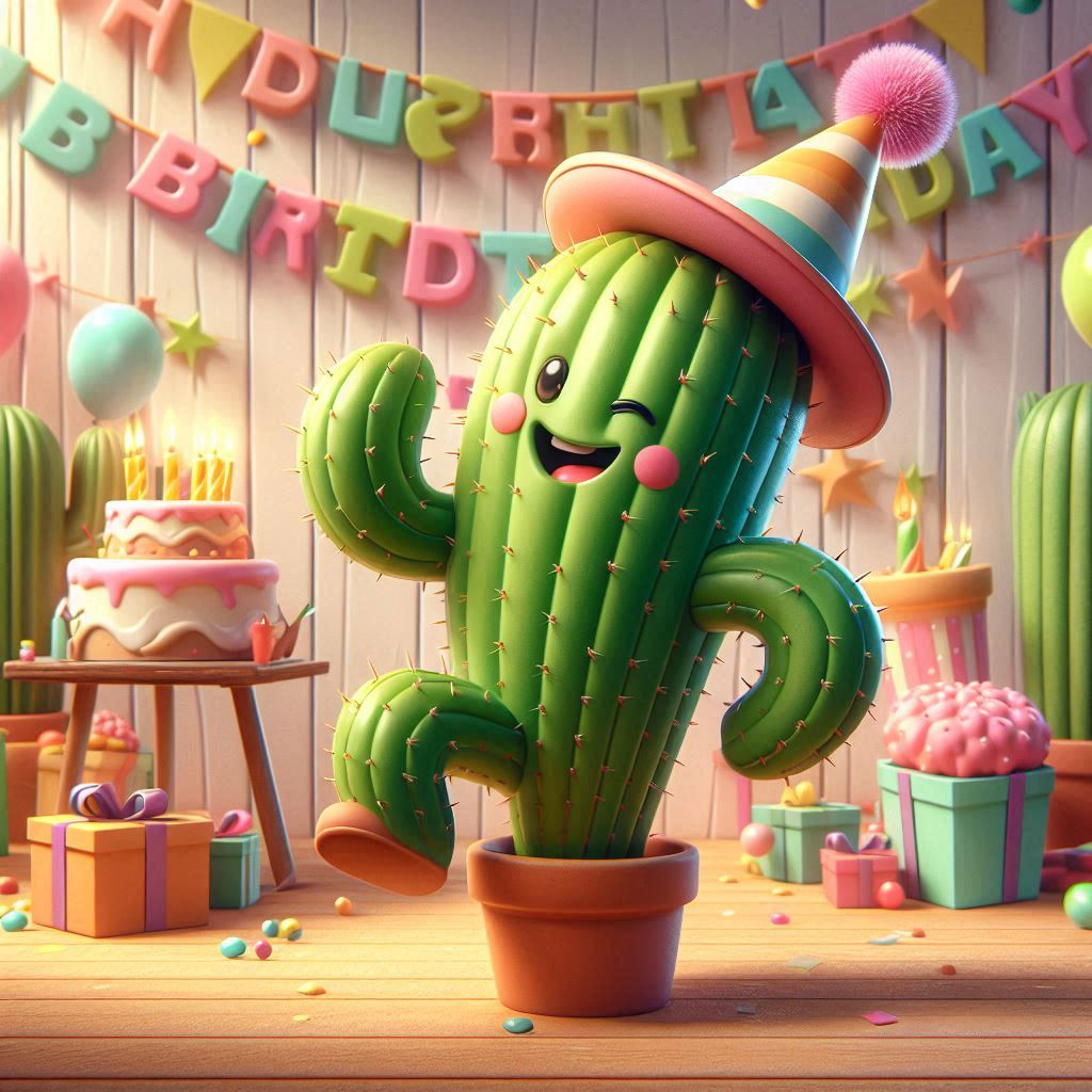 200+ Cactus Birthday Puns to Bring a Smile to Your Celebration 3 Creative Cactus Birthday Puns for Cards