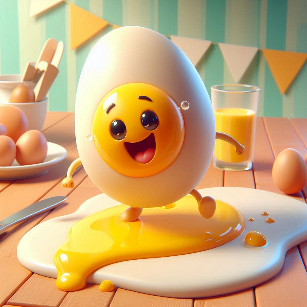 200+ Egg Yolk Puns to Crack You Up and Brighten Your Day 3 Creative Egg Yolk Puns for Social Media Posts