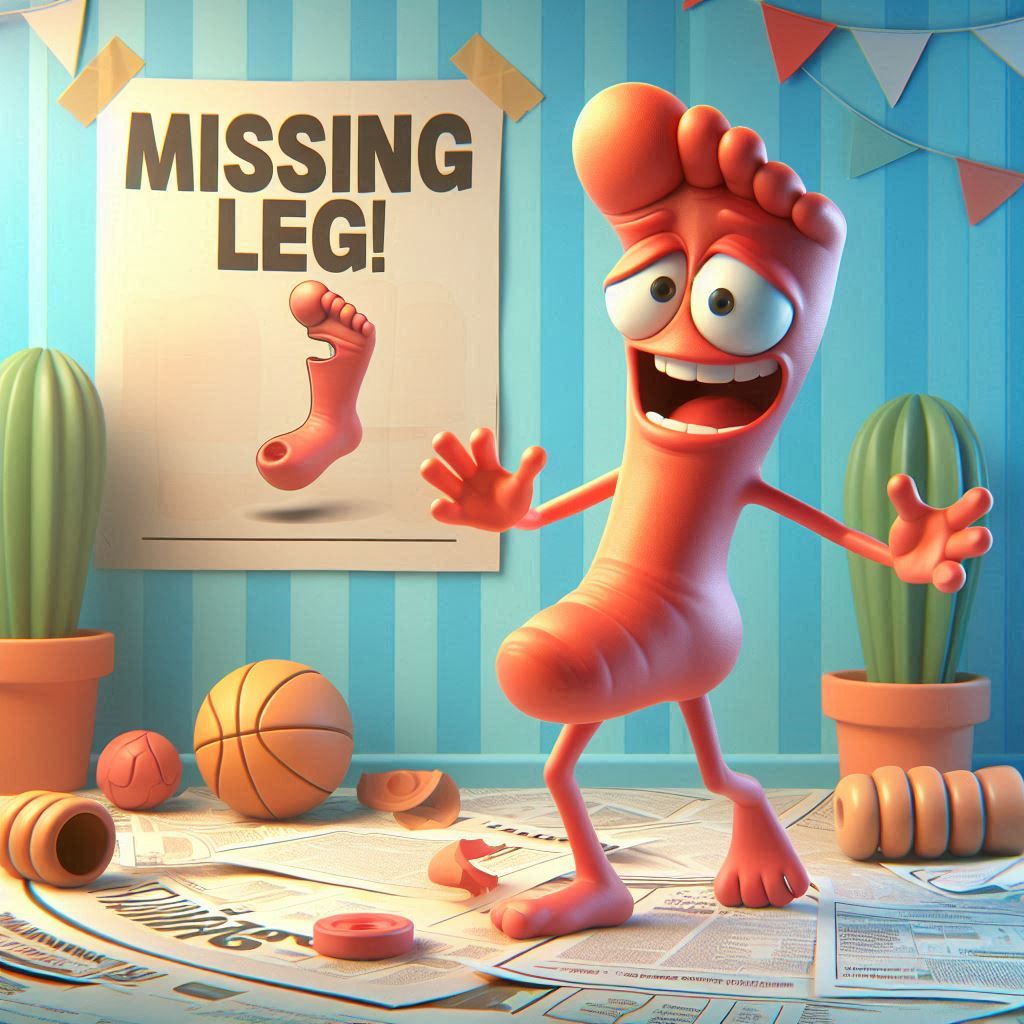200+ Missing Leg Puns That Will Keep You on Your Toes 3 Creative Missing Leg Puns for Your Next Joke