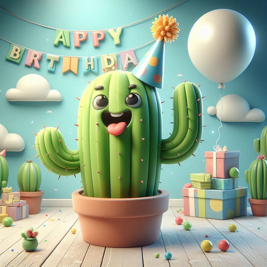200+ Cactus Birthday Puns to Bring a Smile to Your Celebration 4 Cute Cactus Birthday Puns for Kids