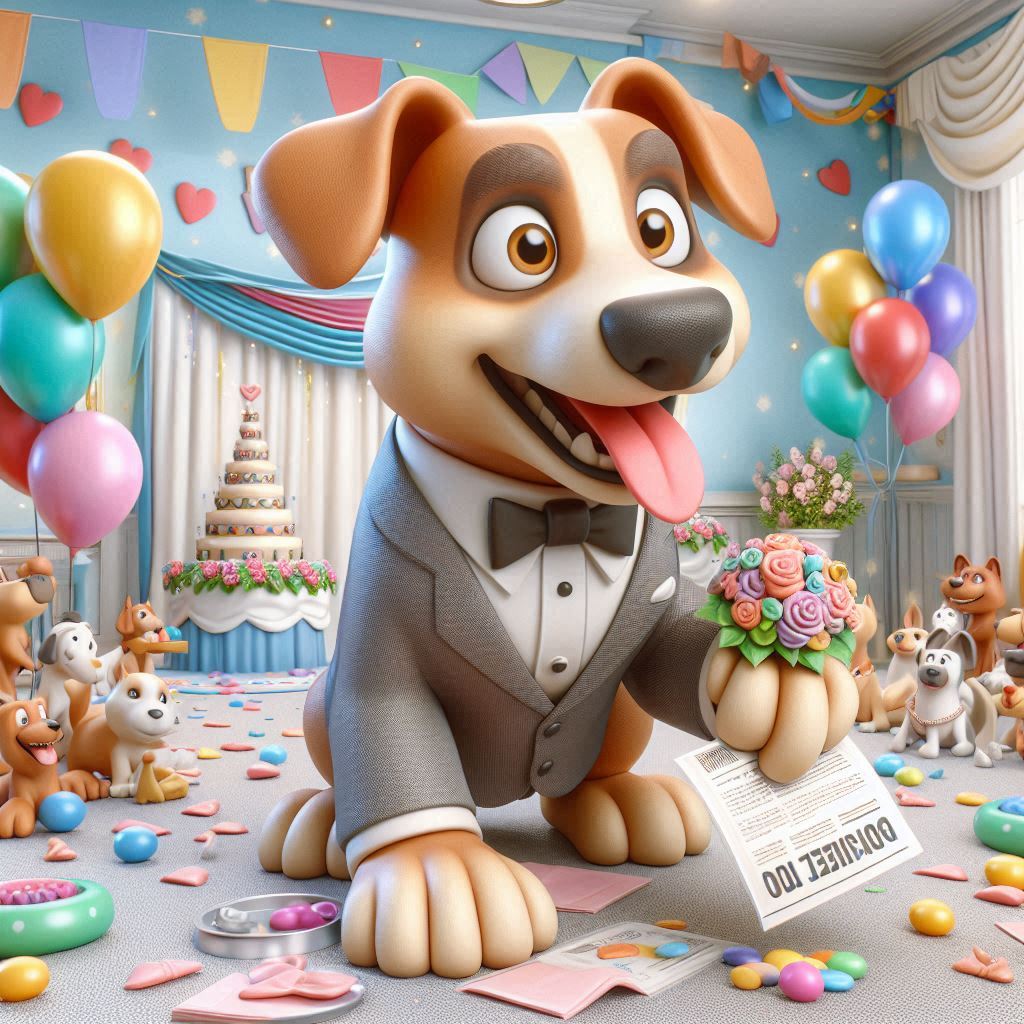 200+ Dog Wedding Puns for a Pawsitively Fun Celebration 4 Cute Dog Wedding Puns for Social Media Posts