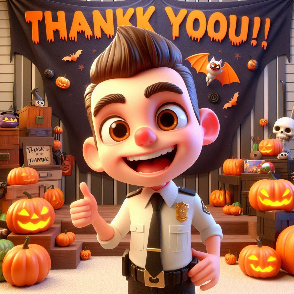 200+ Halloween Thank You Puns to Spook Your Friends with Laughter 3 Cute Halloween Thank You Puns for Kids