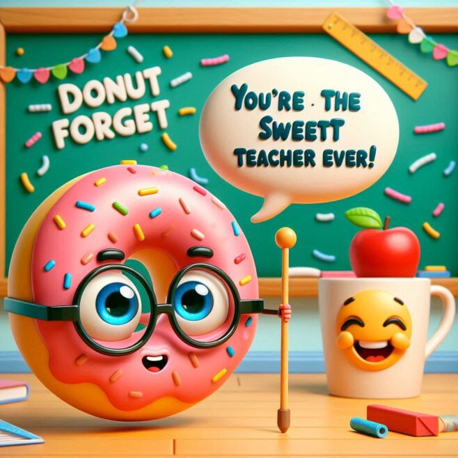 Donut Puns For Teachers