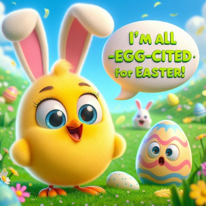 Easter Chick Puns
