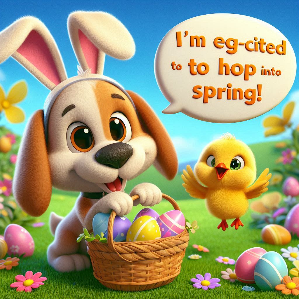 Easter Dog Puns