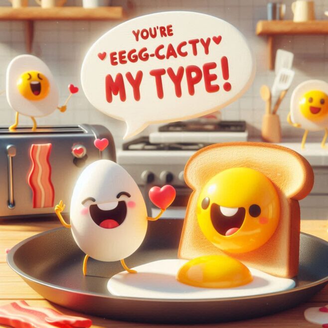 Egg Love Puns