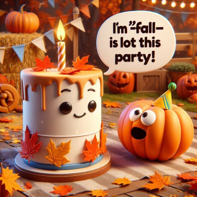 Fall Birthday Puns