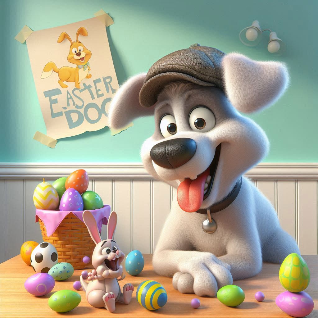 200+ Easter Dog Puns for a Hoppy and Wag-tastic Celebration 3 Family Friendly Easter Dog Puns for All Ages