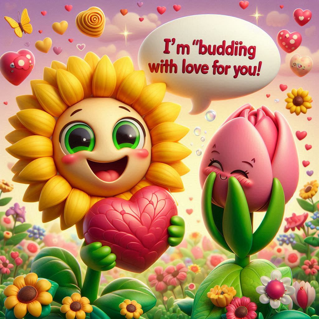 Flower Love Puns