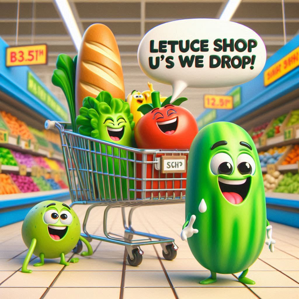 Food Shopping Puns