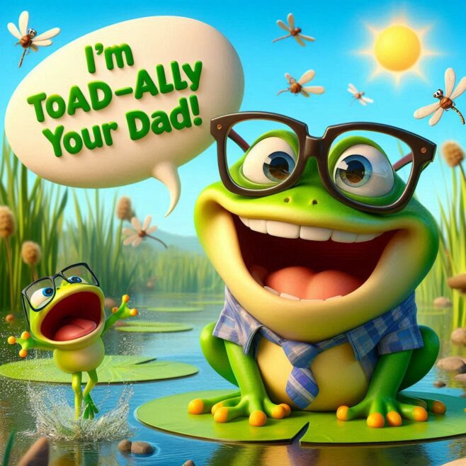 Frog Dad Jokes
