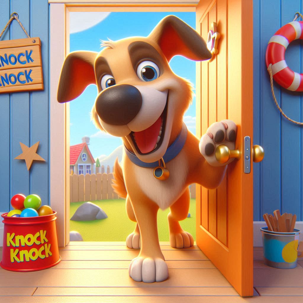 200+ Dog Knock Knock Jokes That Will Make You Bark with Laughter 3 Funny Dog Knock Knock Jokes