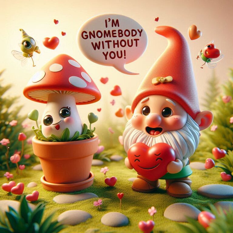 Gnome Love Puns
