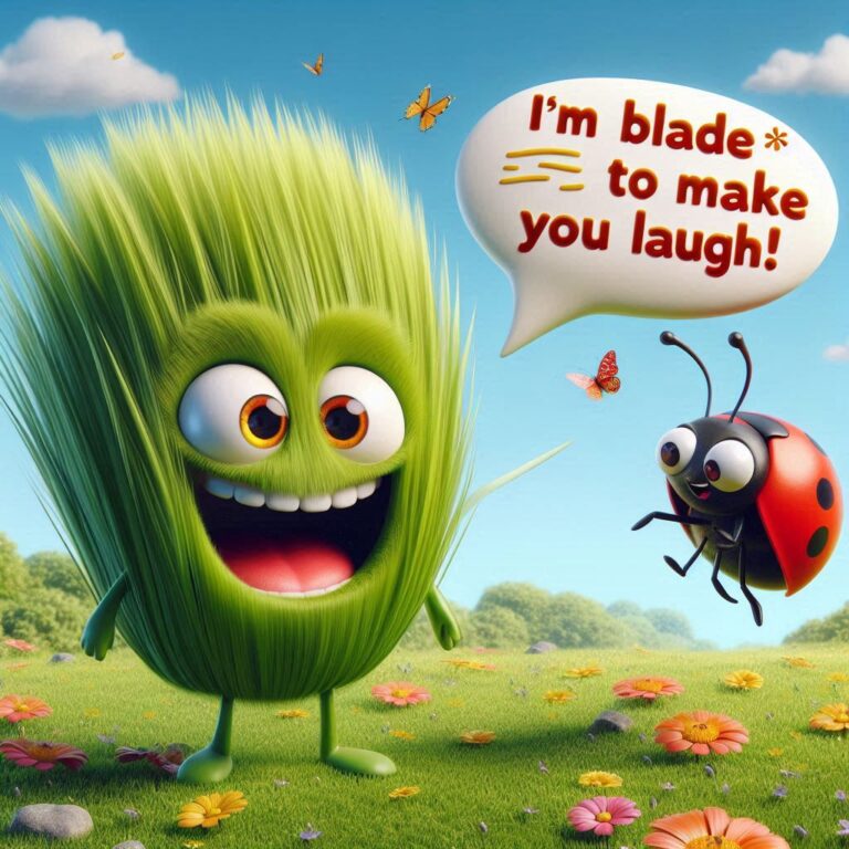 183+ Hilarious Grass Jokes and Puns to Make You Lawn with Laughter
