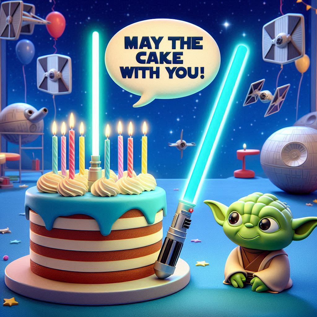 Happy Birthday Star Wars Puns